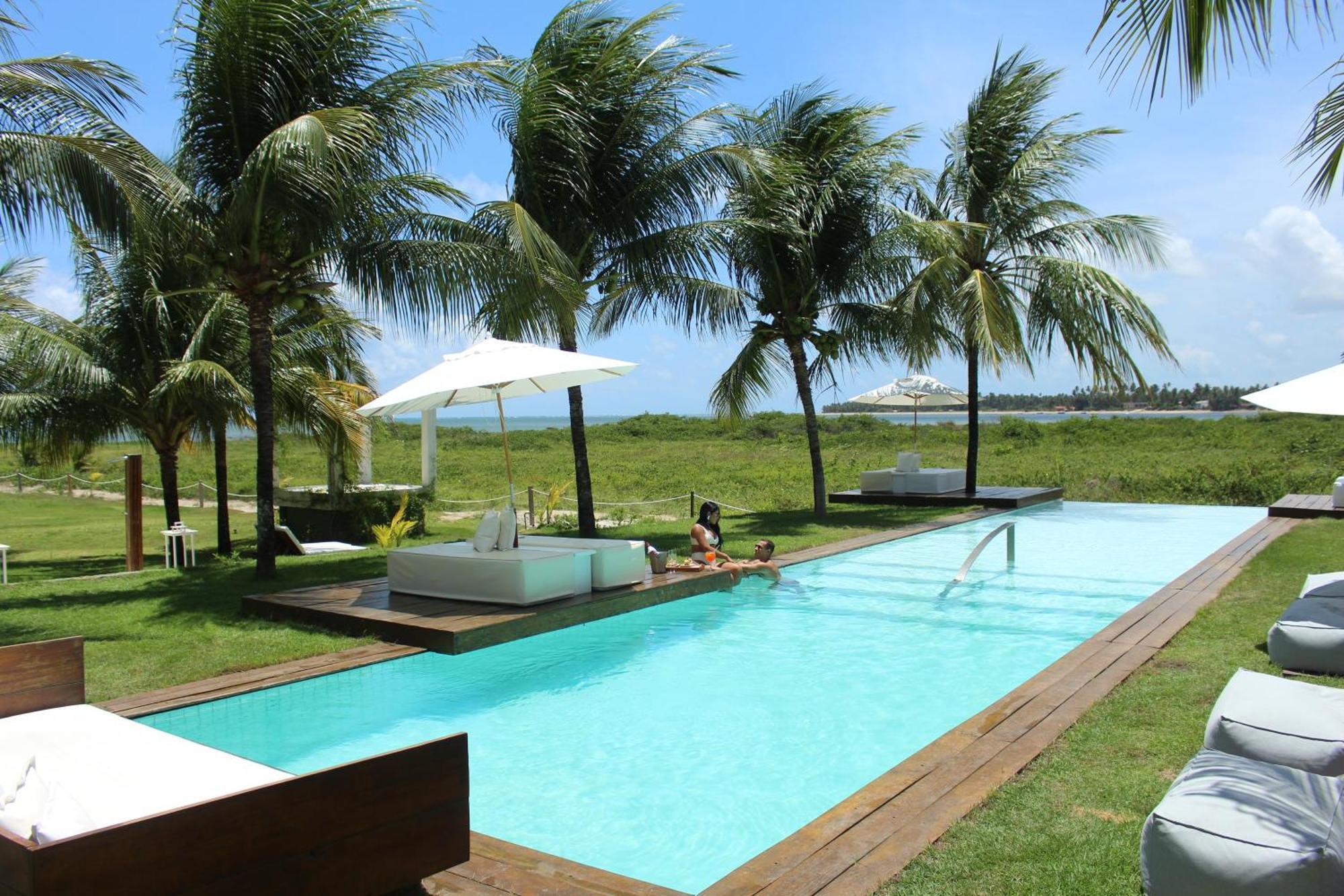 Pe Na Areia Boutique Hotel Japaratinga Exterior foto
